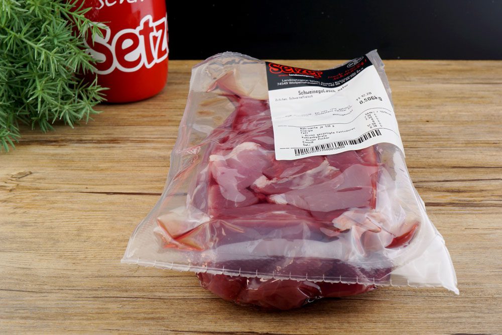 Schweinegulasch 500 g