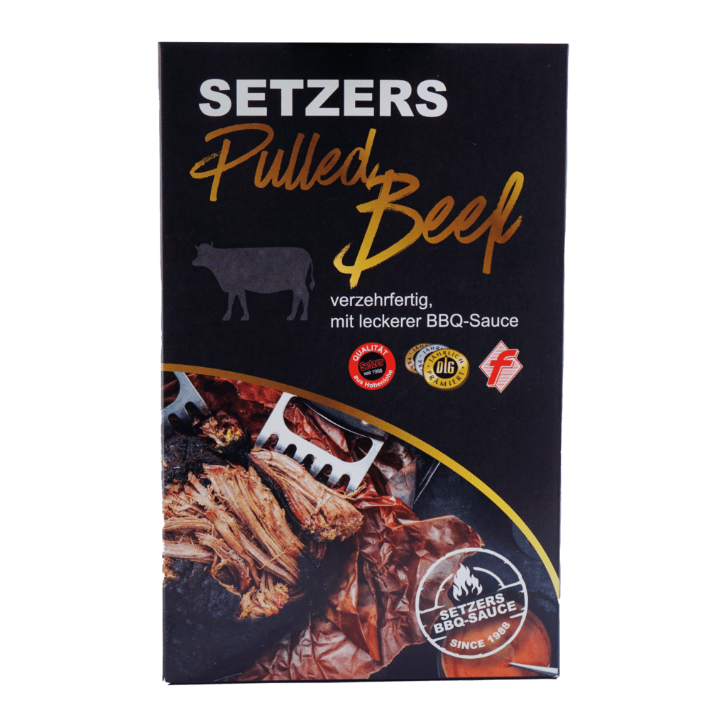 Pulled Beef mit BBQ-Sauce