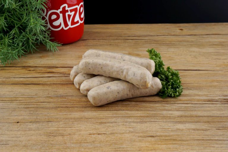 Bratwurst Nürnberger Original-Rezept, 6 Stück - 150 g