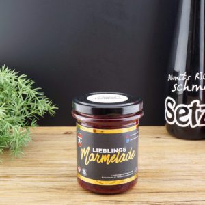 Sauerkirsch-Himbeer Marmelade (200 g)