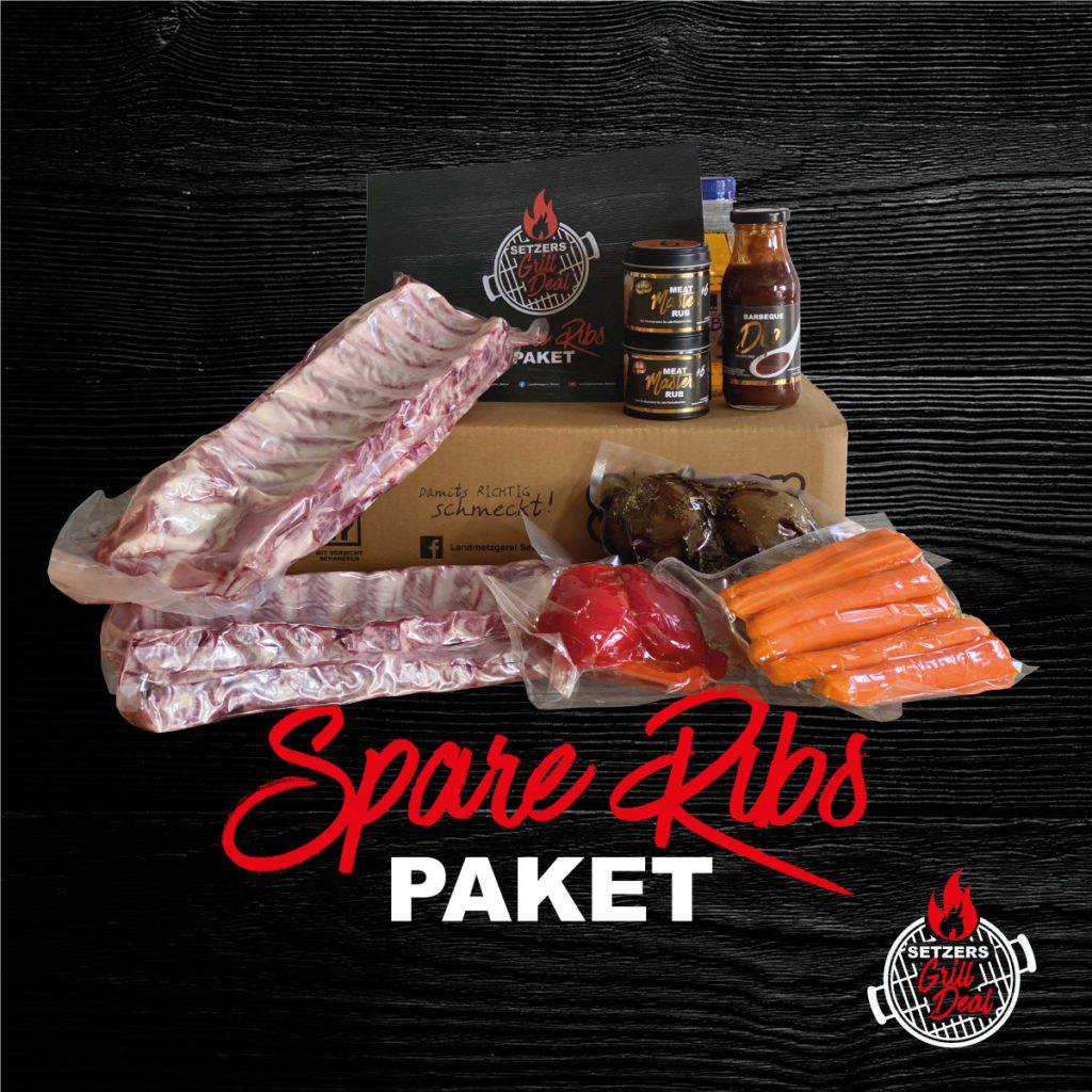 Grillpaket Spare Ribs