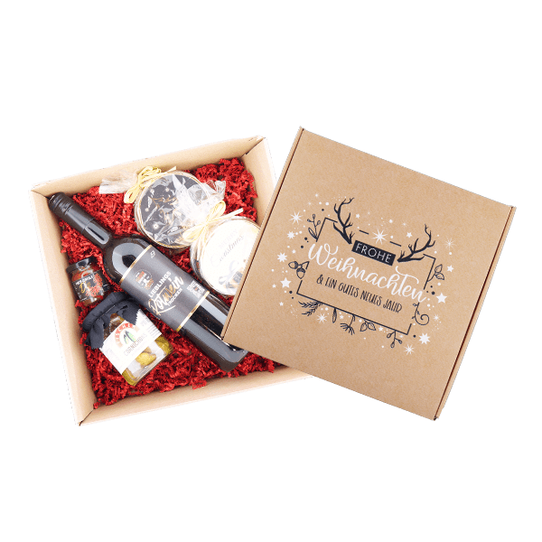 Weihnachtsbox quadratisch