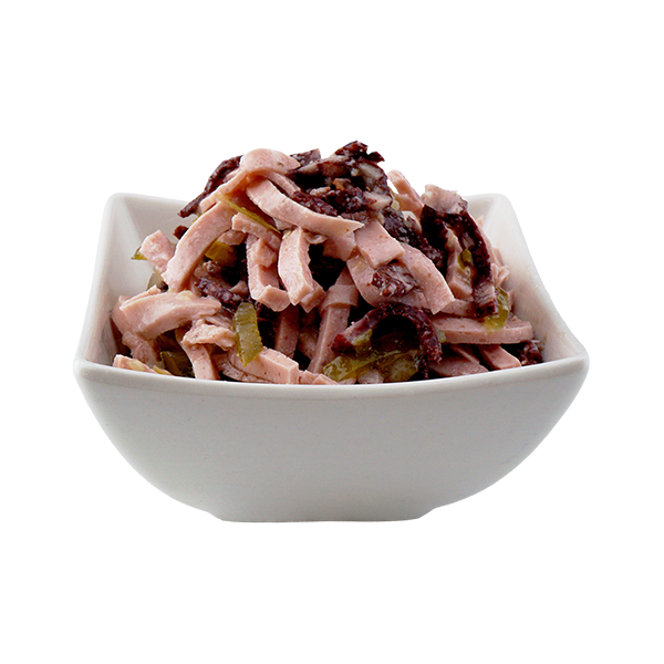 Wurstsalat mit Schwarzwurst